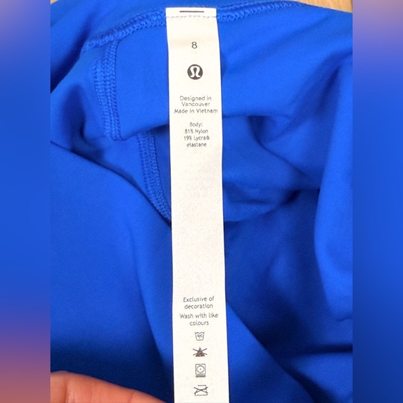NWT Lululemon Align HR 6” Shorts with Pockets Size 8 Poolside - Picture 6 of 7